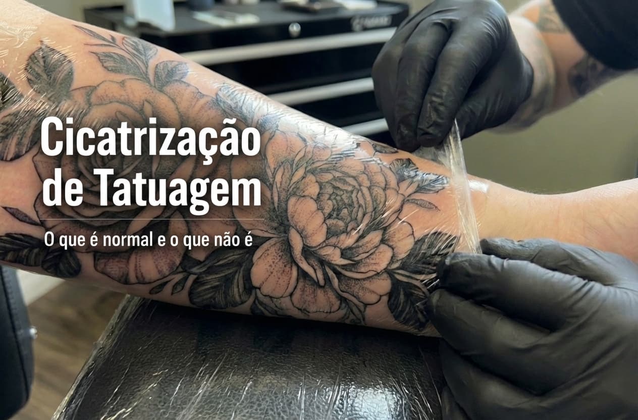 Cicatrização de Tatuagem: o que é Normal e o que Não é