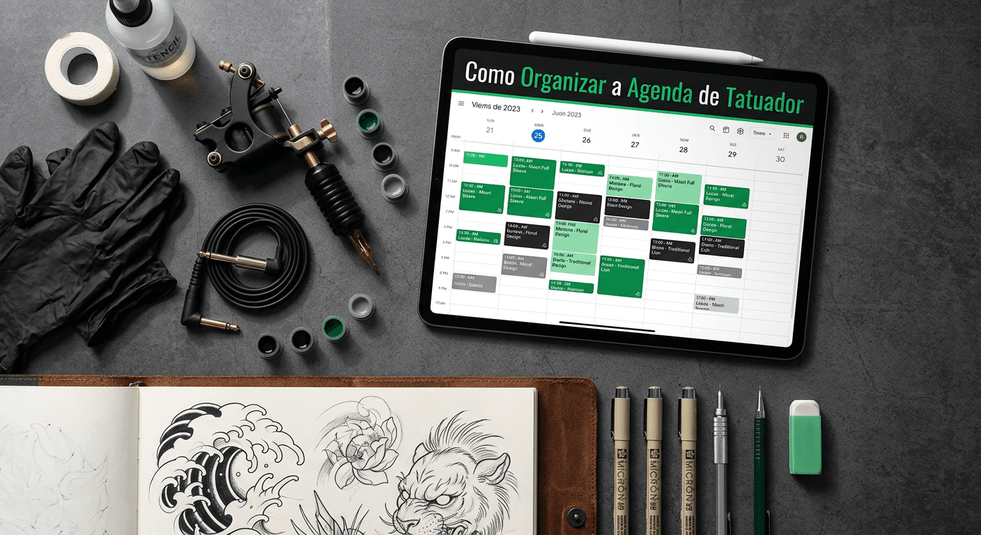 Como Organizar a Agenda de Tatuador e Parar de Perder Clientes
