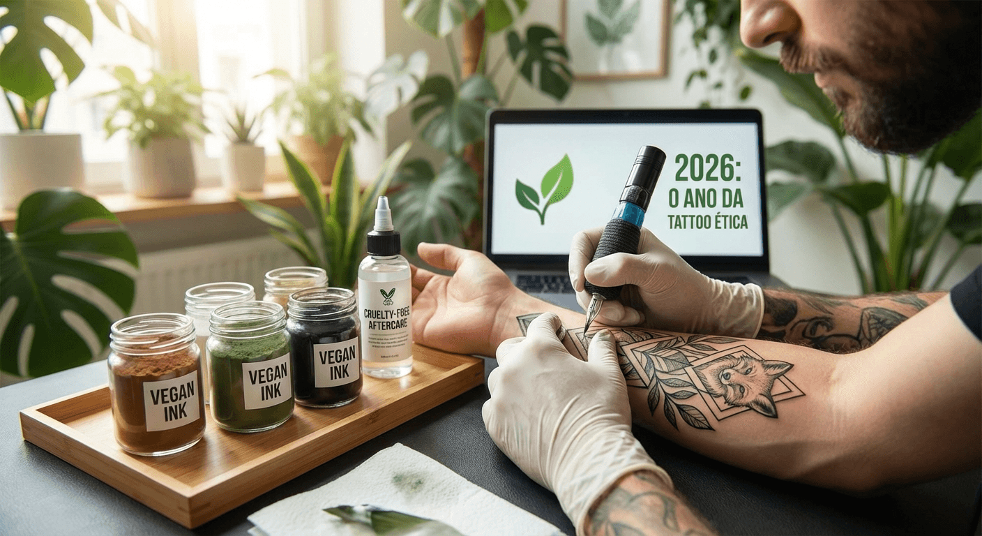 Veganismo na Tatuagem: Apenas Moda ou o Novo Padrão de Consumo em 2026?