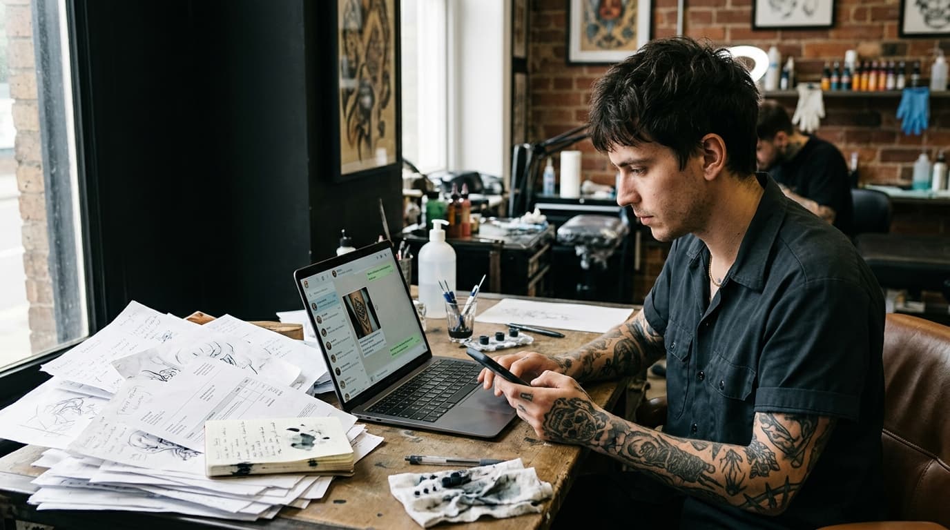 Como priorizar orçamentos tatuador no WhatsApp